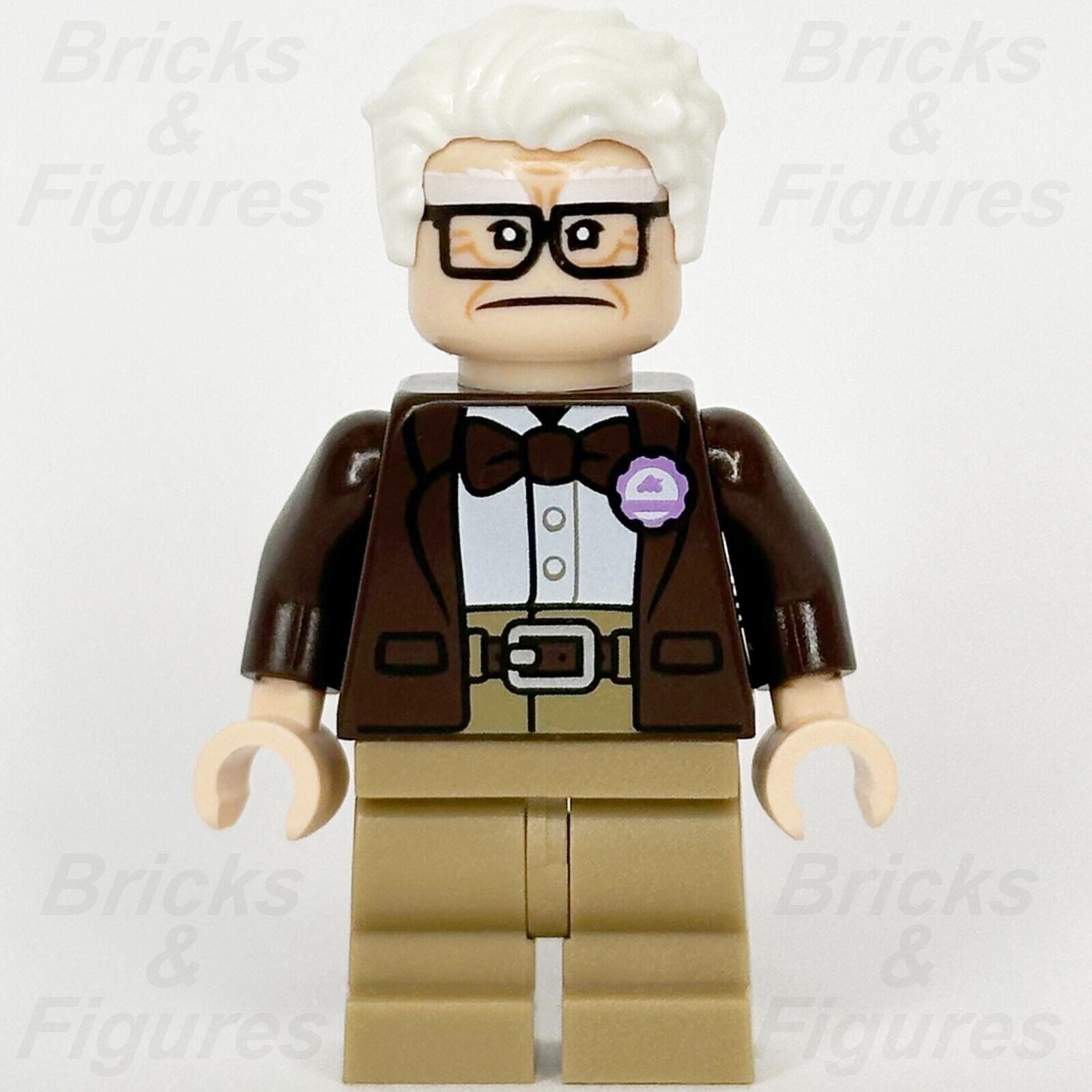 LEGO Disney Carl Fredricksen Minifigure Disney 100 UP 43217 dis091 Minifig - Bricks & Figures