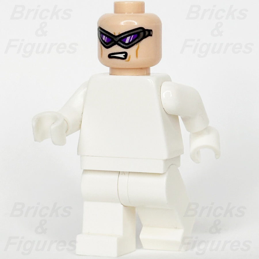 LEGO Super Heroes Hawkeye Minifigure Head Part Pearl Dark Gray Visor 3626pb25592