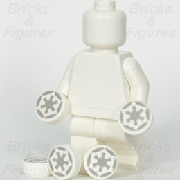 LEGO Star Wars Imperial Cog Part 1 x 1 Round Tile Galactic Empire 98138pb086 x51