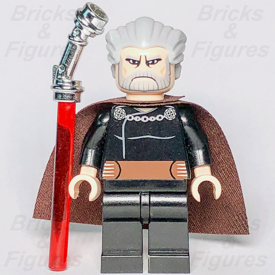 Used LEGO Star Wars Count Dooku Minifigure Sith Lord The Clone Wars 9515 sw02241