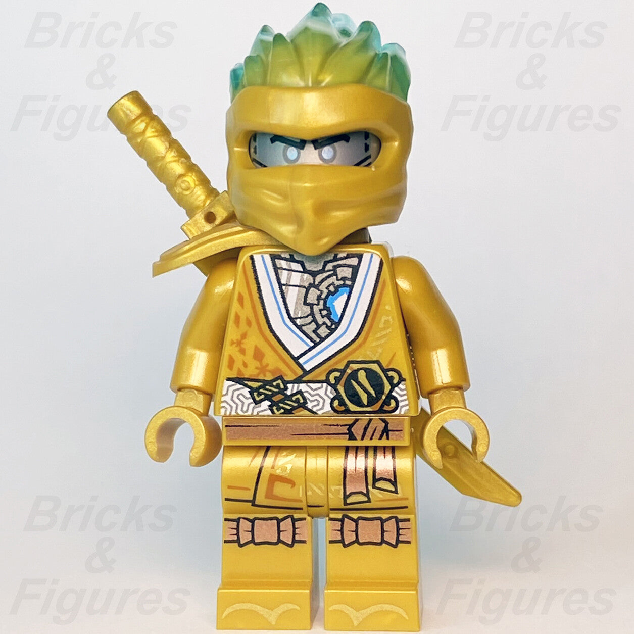 LEGO® Ninjago Zane Minifigure Legacy Golden Ninja 10th Anniversary 71739 Used1