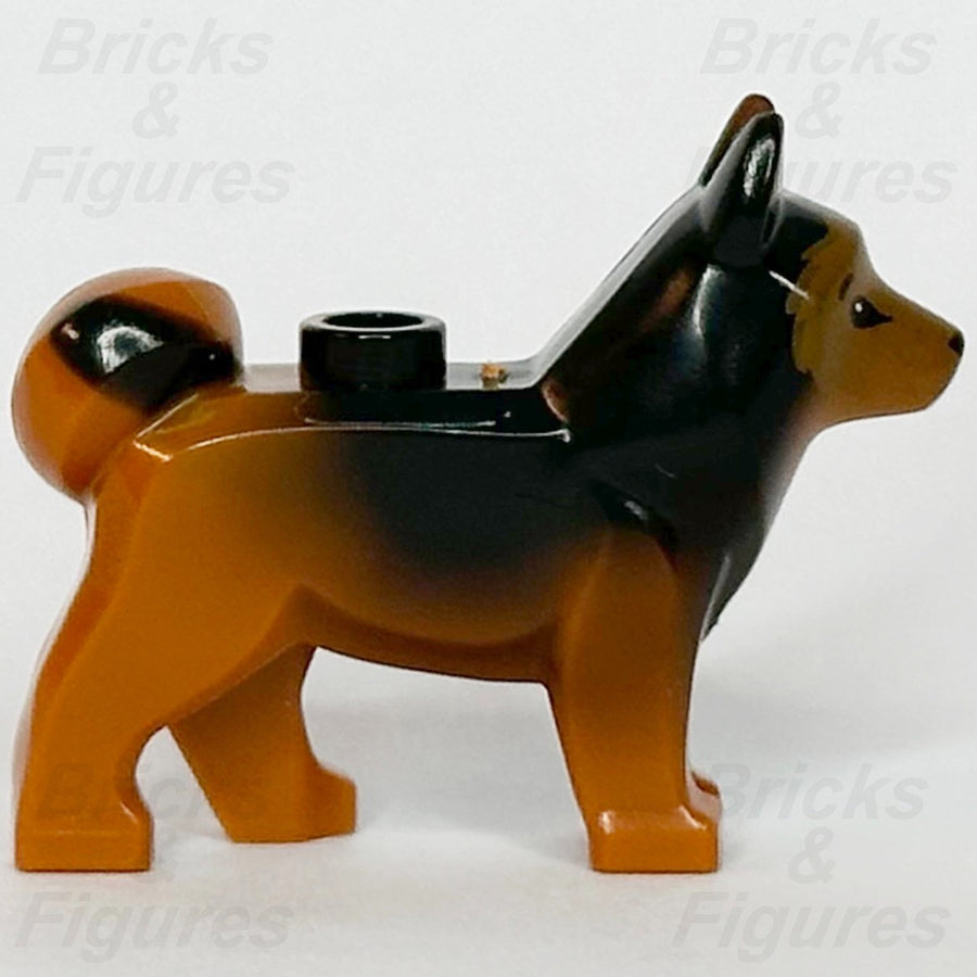 LEGO Husky Dog Animal Minifigure Part Dark Orange Jurassic World Red 75935 603551