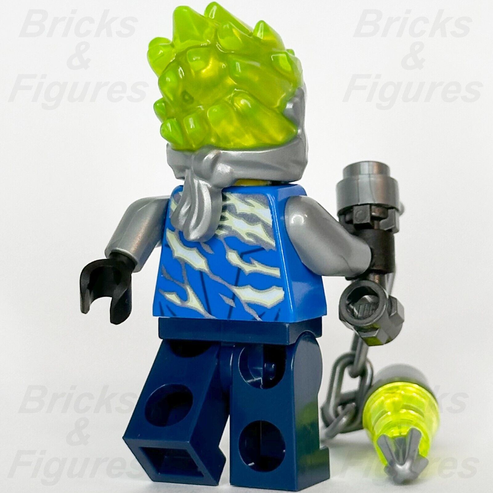 LEGO Ninjago Jay FS Minifigure Secrets of the Forbidden Spinjitzu Ninja 70682 - Bricks & Figures