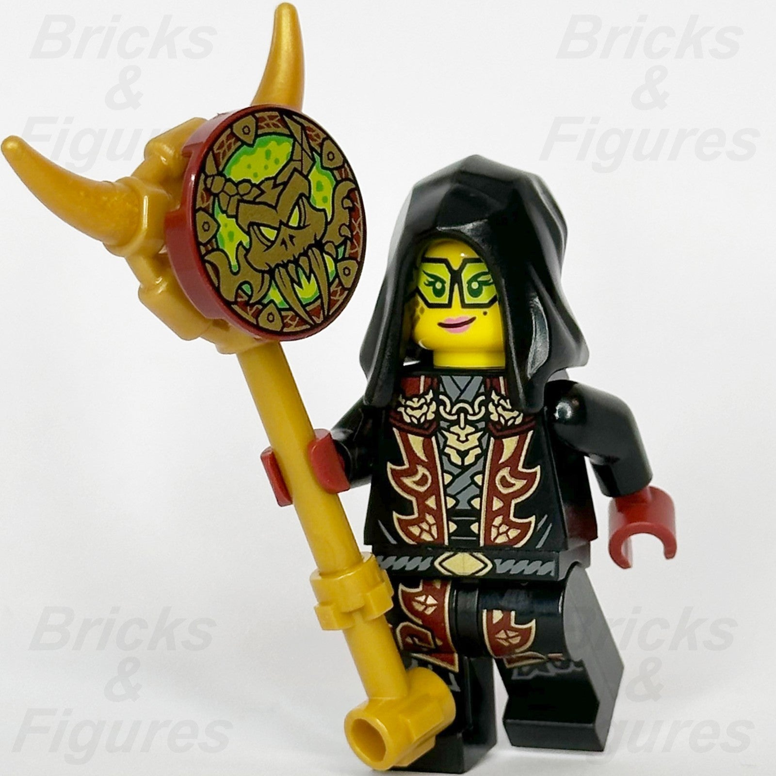 LEGO Ninjago Loyalist Leader Minifigure Dr LaRow Dragons Rising Season 4 njo10240
