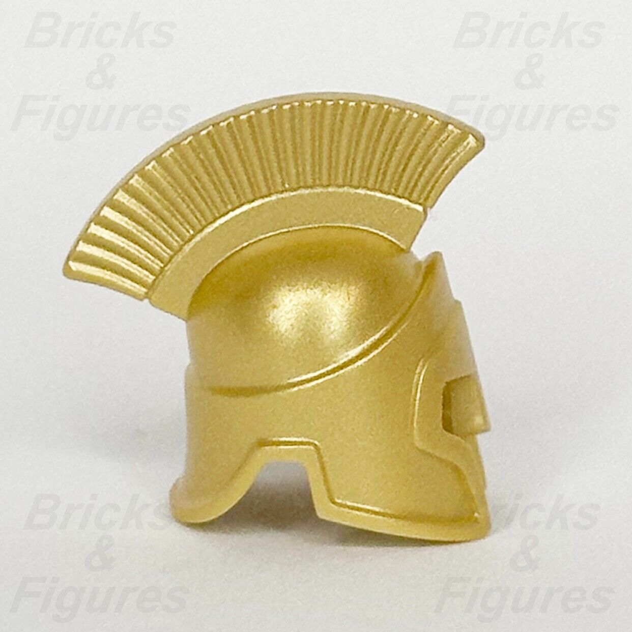 LEGO Spartan Warrior Helmet Minifigure Part Roman Atlantis Headgear 7985 90392 - Bricks & Figures