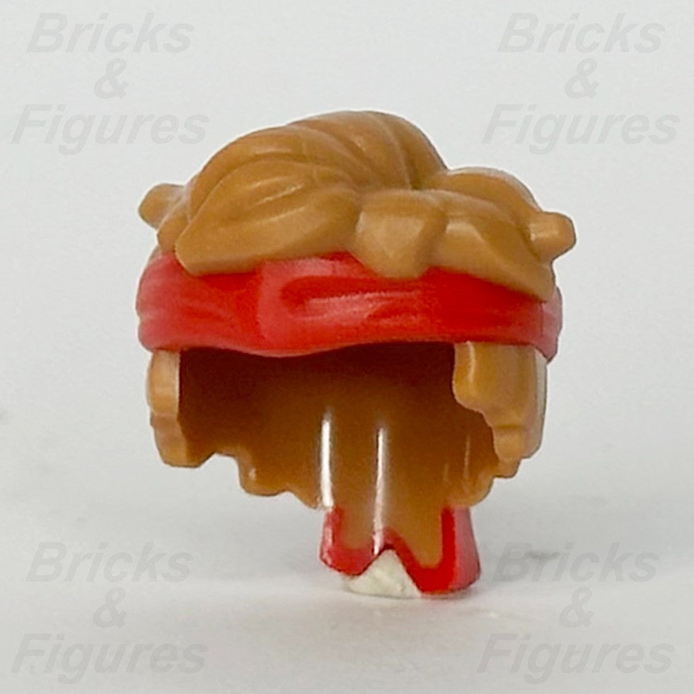 LEGO® Medium Nougat Tousled Hair Minifigure Part Red Bandana 21363 Ninja Goonies0