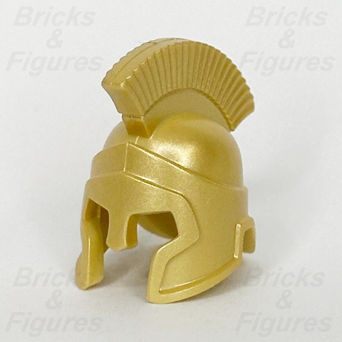LEGO Spartan Warrior Helmet Minifigure Part Roman Atlantis Headgear 7985 90392 - Bricks & Figures