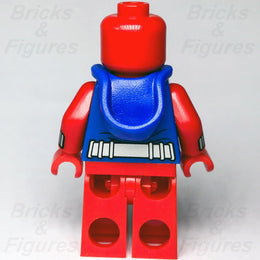 LEGO Super Heroes Scarlet Spider Minifigure SpiderMan Marvel 76057 sh0274 Used3