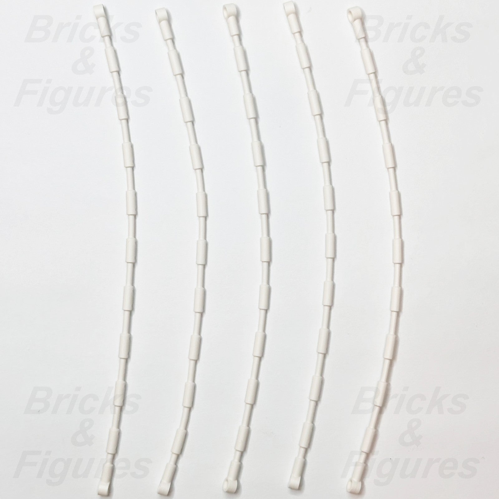 LEGO White Flexible Hose 21L Accessory Part Climbing Grips Web 2630 6409728 x 50