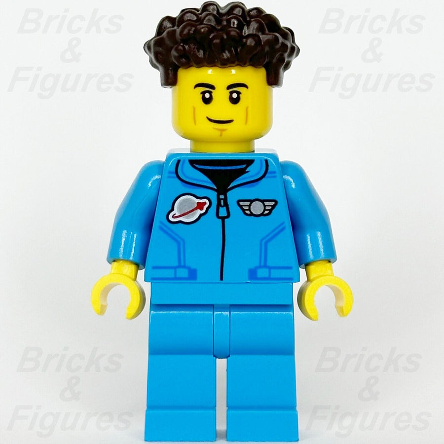 LEGO City Lunar Research Astronaut Minifigure Space Exploration 60349 cty1421 - Bricks & Figures