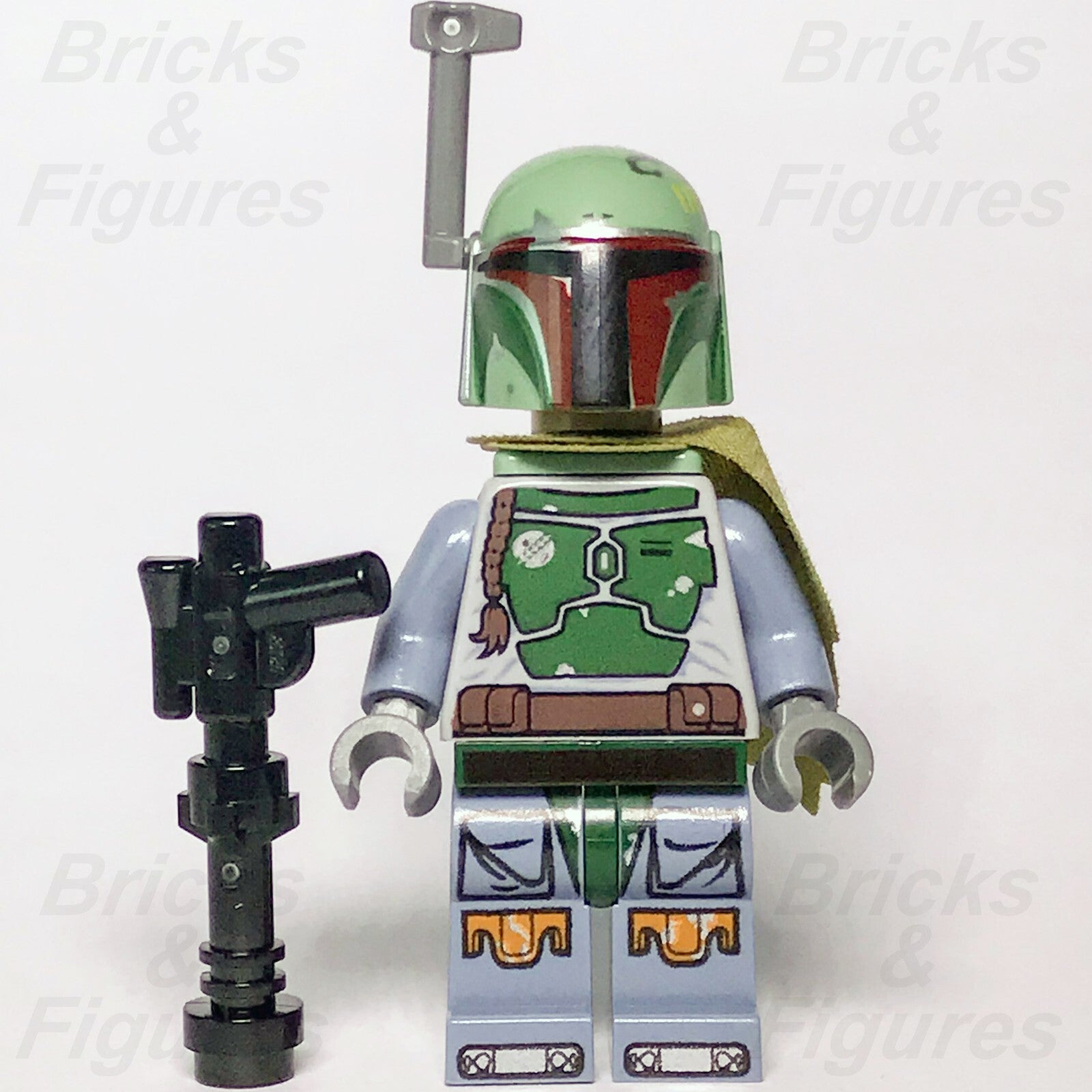 LEGO Star Wars Boba Fett Minifigure Mandalorian Bounty Hunter 75174 sw0822 Used2