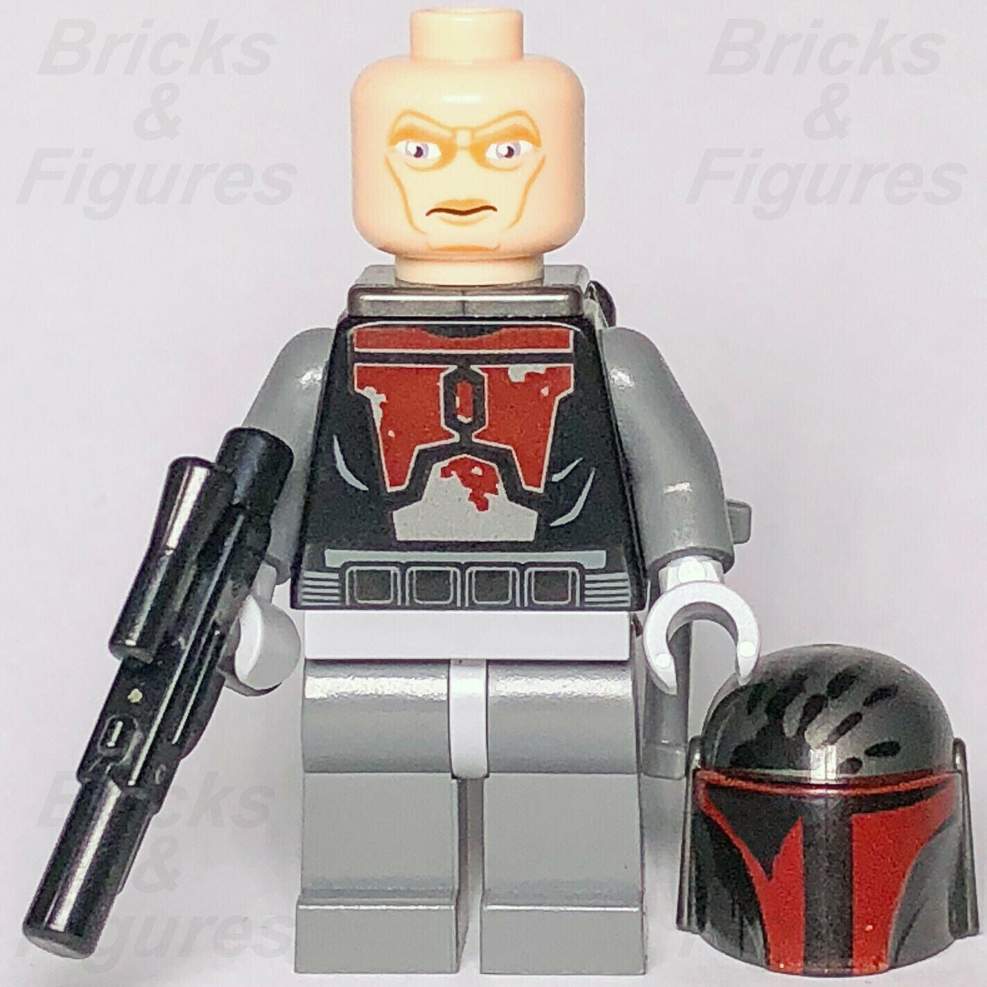 LEGO Star Wars Mandalorian Super Commando Minifigure Clone Wars 75022 Used0