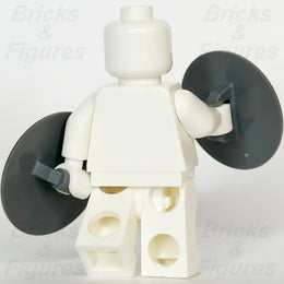 LEGO Ideas Viking Yellow Green & Blue Dark Red Shield Minifigure Part 21343 x 2 - Bricks & Figures