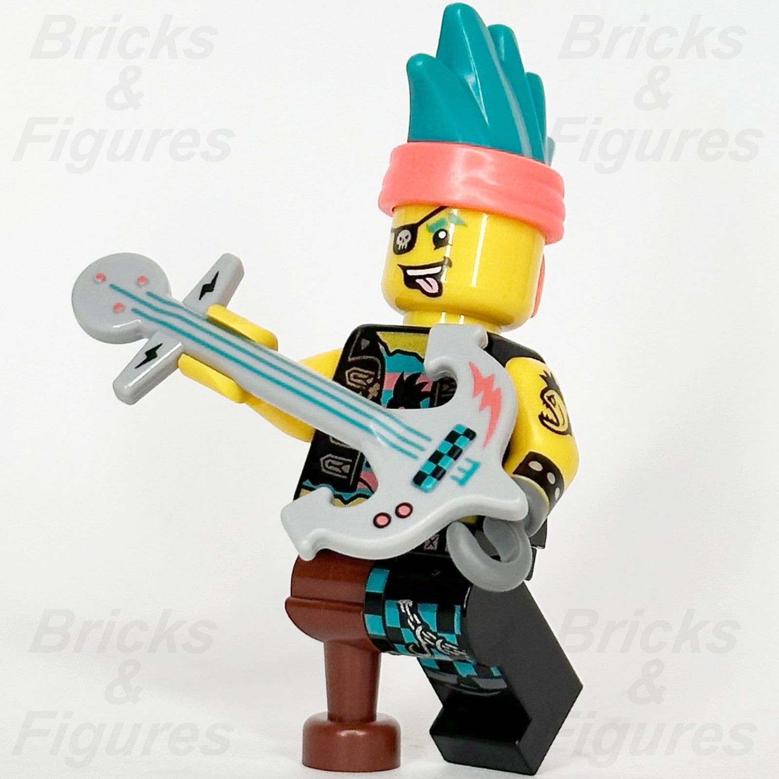 LEGO Vidiyo Punk Pirate Minifigure BeatBox Minifig w/ Anchor Guitar 43103 vid0161