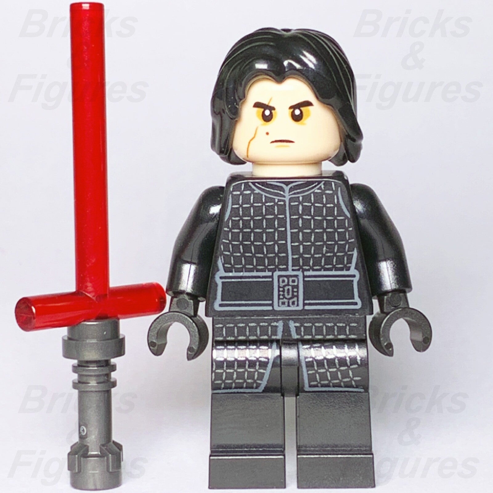LEGO Star Wars Kylo Ren Minifigure First Order The Last Jedi 75196 75216 Used1