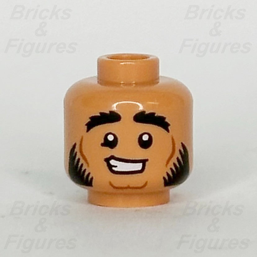 LEGO® Dungeons & Dragons Halfling Druid Minifigure Head Part Nougat 3626pb36801