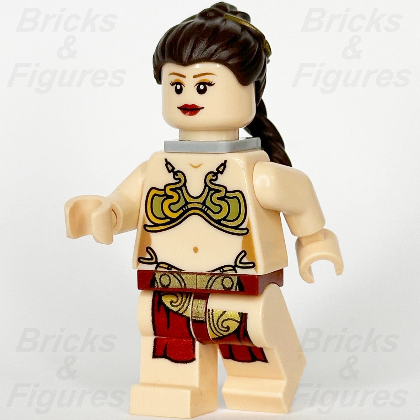 LEGO Star Wars Princess Leia Minifigure Jabba Slave Outfit ROTJ 75020 Used0