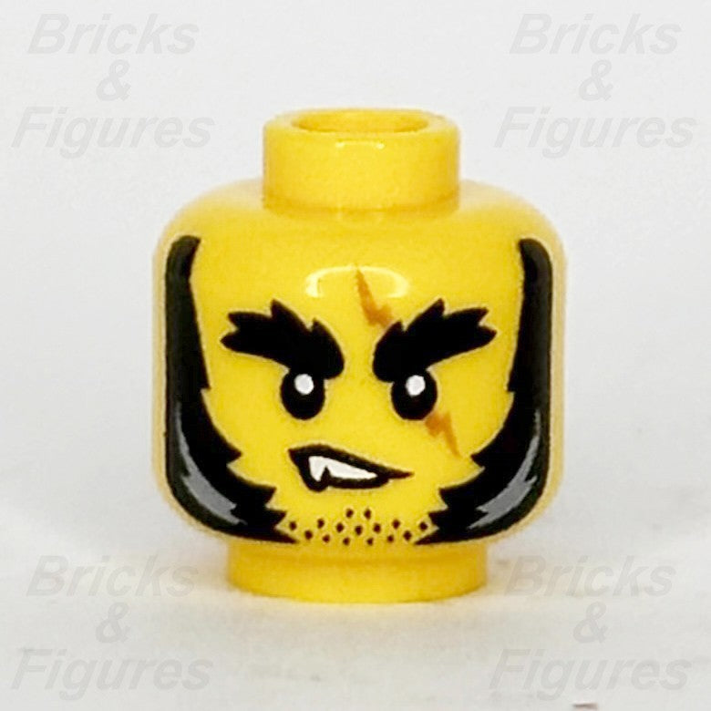 LEGO Castle Wolfpack Beastmaster Minifigure Head Part Series 27 Scar Fang 710480