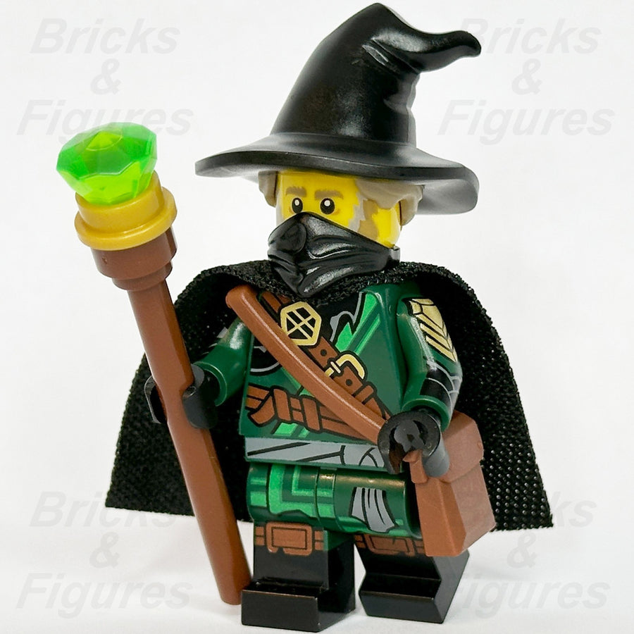 Custom Castle Travelling Wizard Minifigure Made with Genuine LEGO Parts0