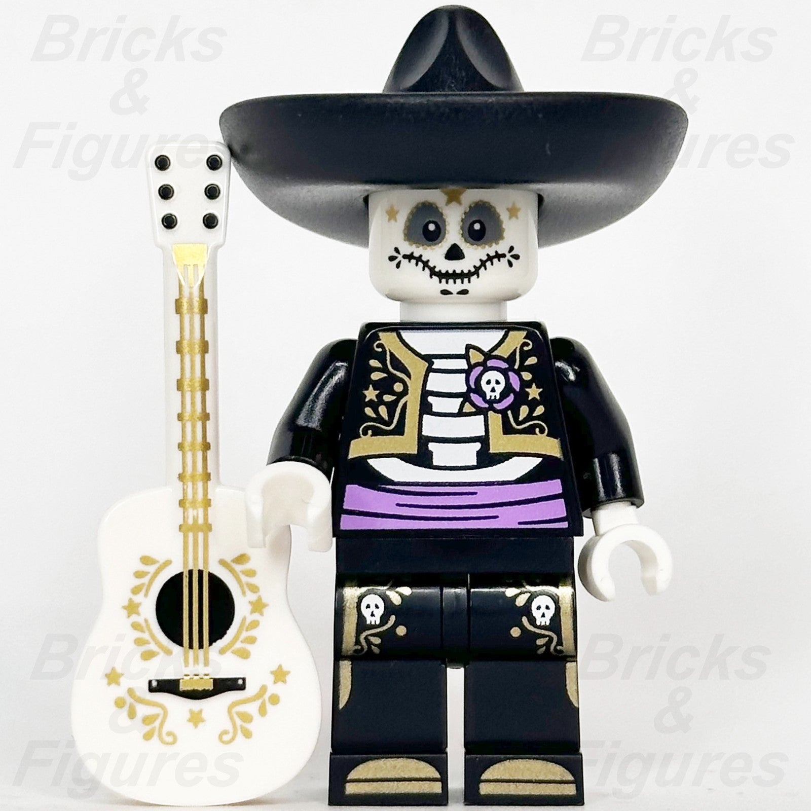 LEGO Mariachi Minifigure Halloween w/ White Guitar Build-A-Minifigure BAM 20251