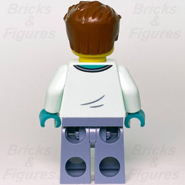 LEGO City Wildlife Rescue Veterinarian Minifigure Aqua Scrubs 60302 cty1304 Vet - Bricks & Figures