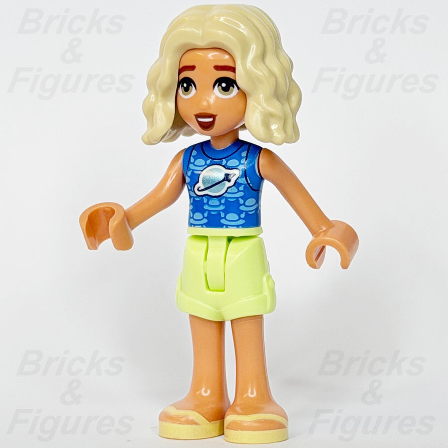 LEGO® Friends Nova Minifigure Blue Shirt Classic Space Logo 42603 frnd07300