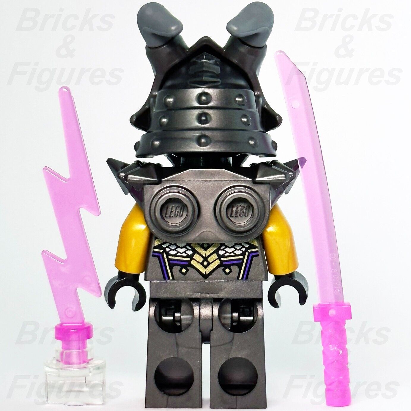 LEGO Ninjago Crystal King Overlord Minifigure Crystalized Armour 892294 njo769 - Bricks & Figures