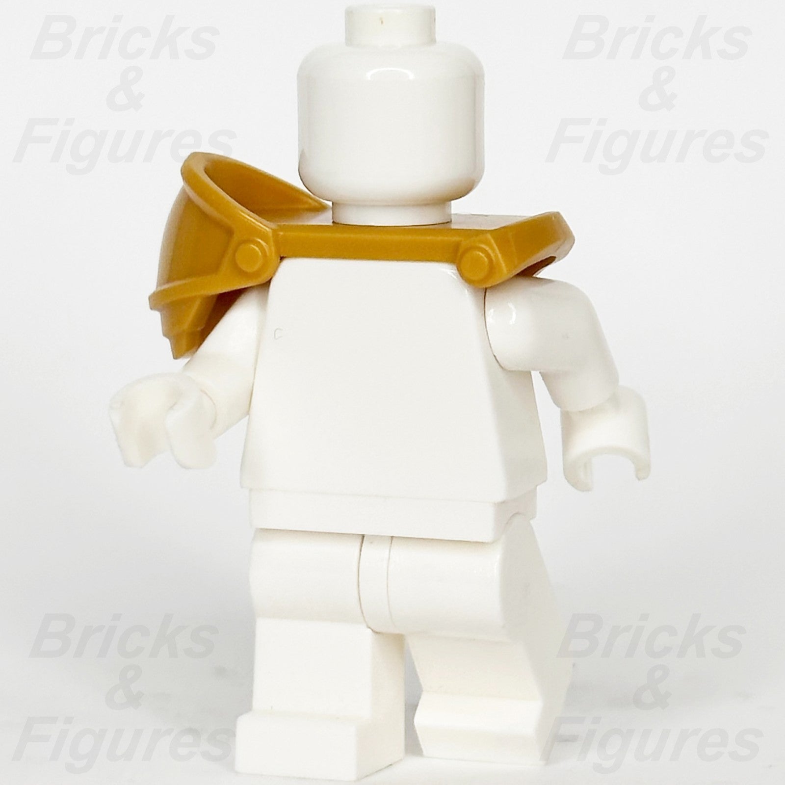 LEGO Castle Minifigure Shoulder Armour Part Pearl Gold Knight Pauldron 654351