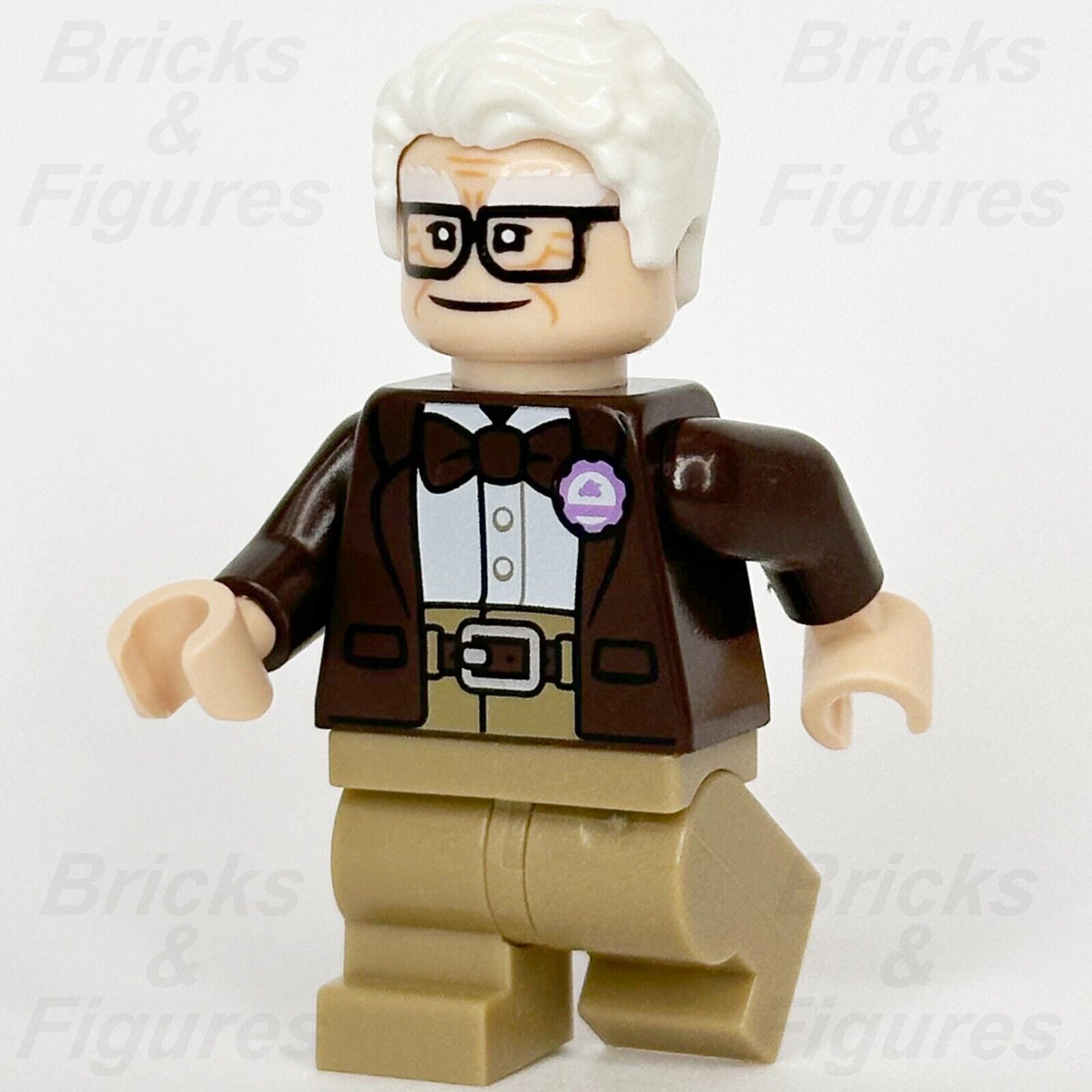 LEGO Disney Carl Fredricksen Minifigure Disney 100 UP 43217 dis091 Minifig - Bricks & Figures