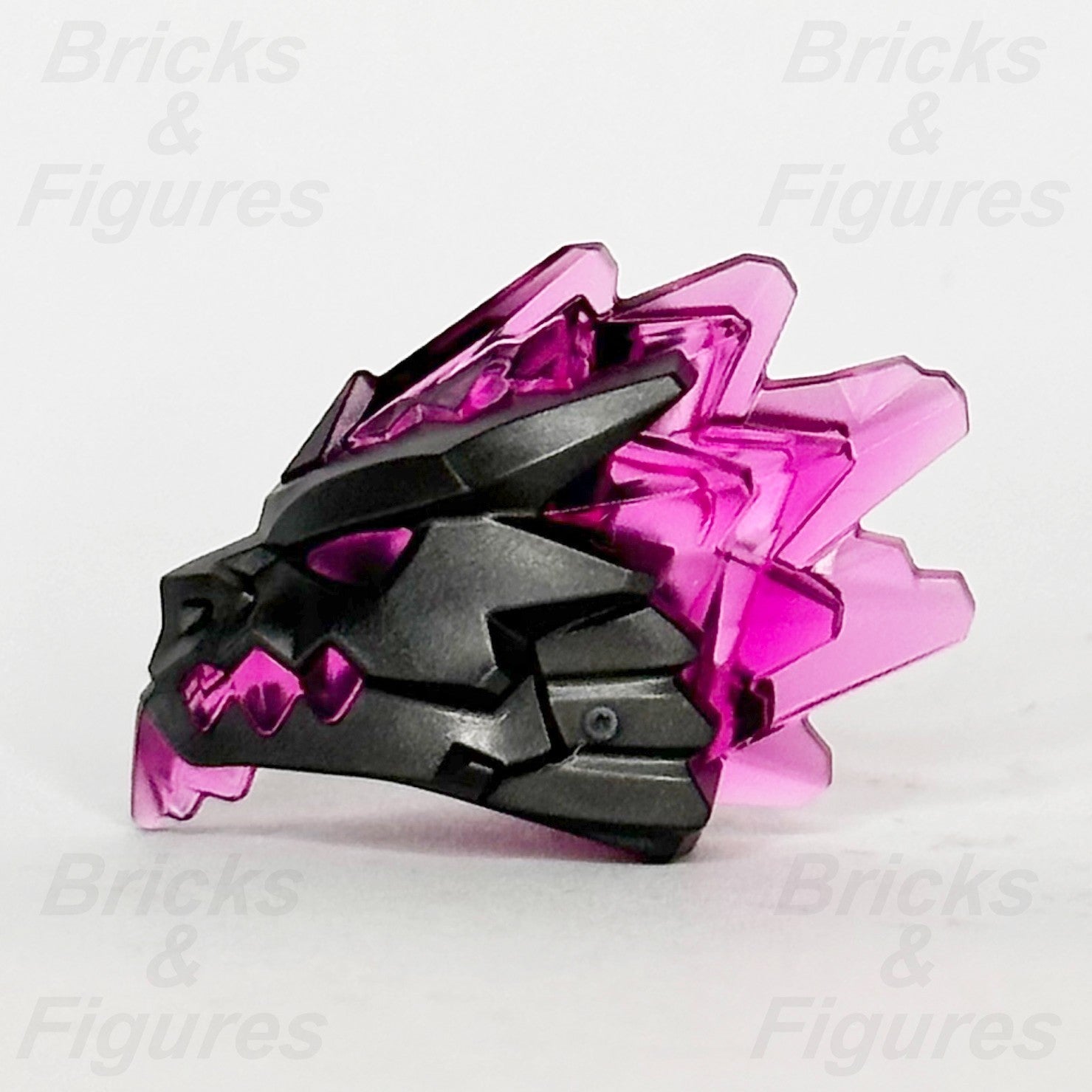 LEGO Ninjago Vengestone Warrior Minifigure Head Part Crystalized 86184pb01 Brute1