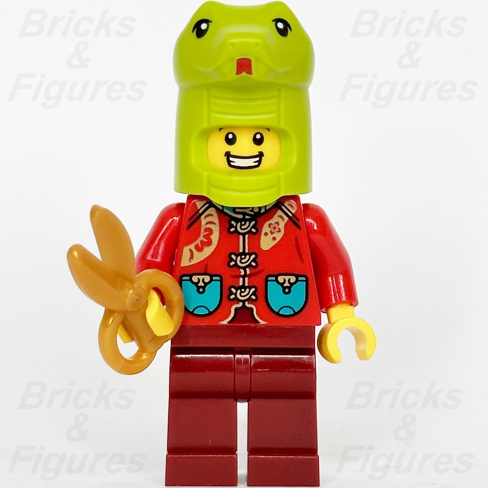 LEGO® Year of the Snake Costume Guy Minifigure Chinese New Year 80116 hol3701