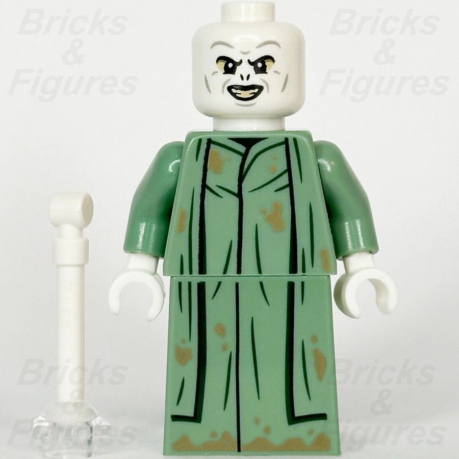 LEGO Harry Potter Lord Voldemort Minifigure Deathly Hallows Wizard 76415 hp422 - Bricks & Figures