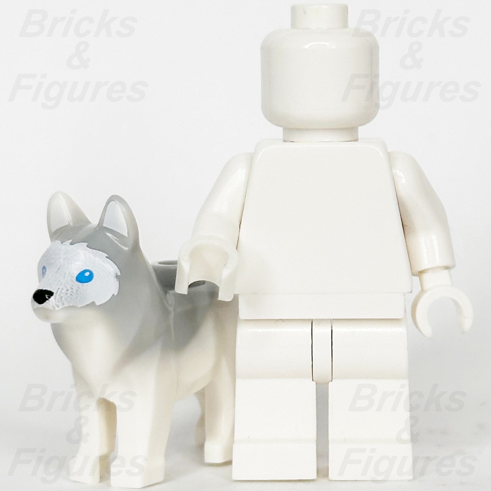 LEGO Husky Dog Animal Minifigure Part Blue Eyes MINIFIGURES 71032 Series 223