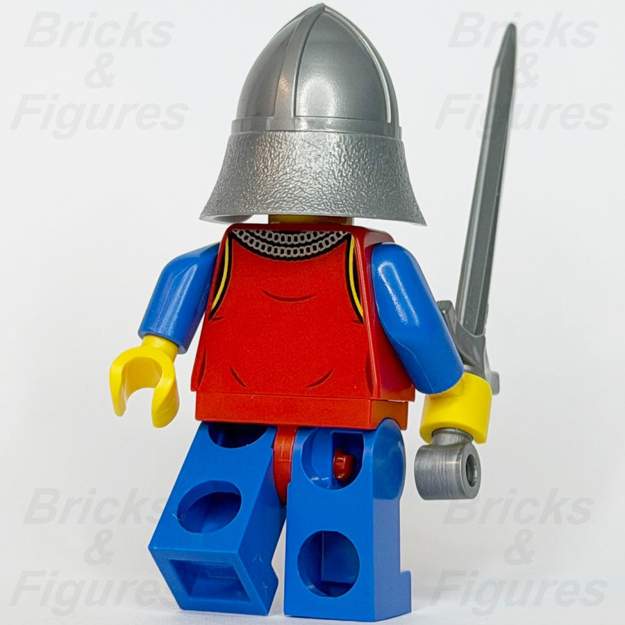 LEGO Castle Lion Knight Minifigure Female Sword 910057 Series 6 bdp278 Scared2
