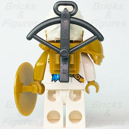 LEGO Ninjago Zane Hero Minifigure Master of the Mountain Ice Ninja 71722 Used2