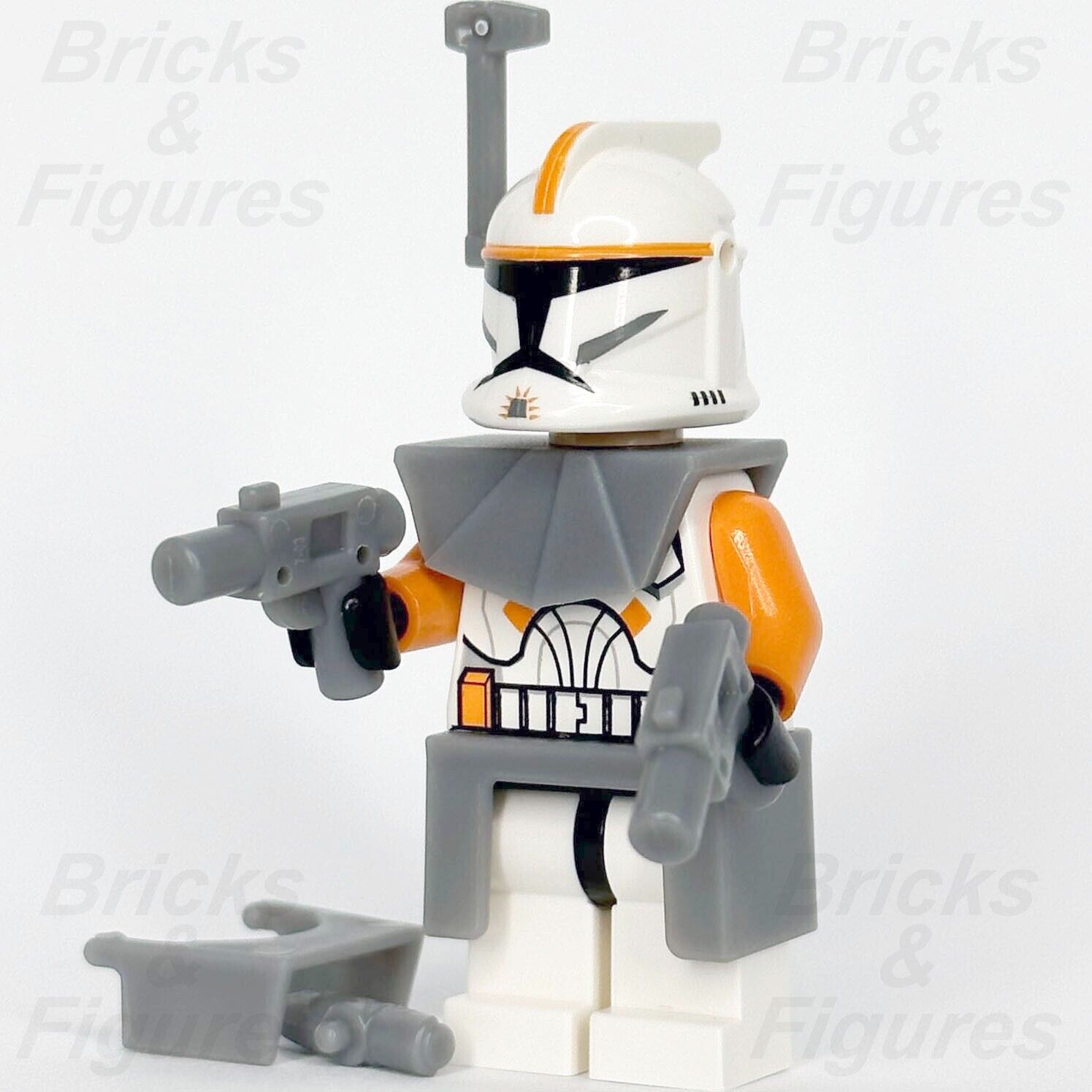 LEGO Star Wars Commander Cody Minifigure Clone Trooper 212th Phase 1 7676 sw0196 - Bricks & Figures