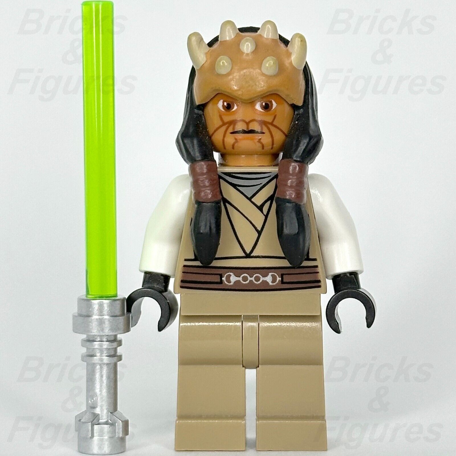 Used LEGO® Star Wars Eeth Koth Minifigure Jedi Knight The Clone Wars 7964 sw0332 - Bricks & Figures