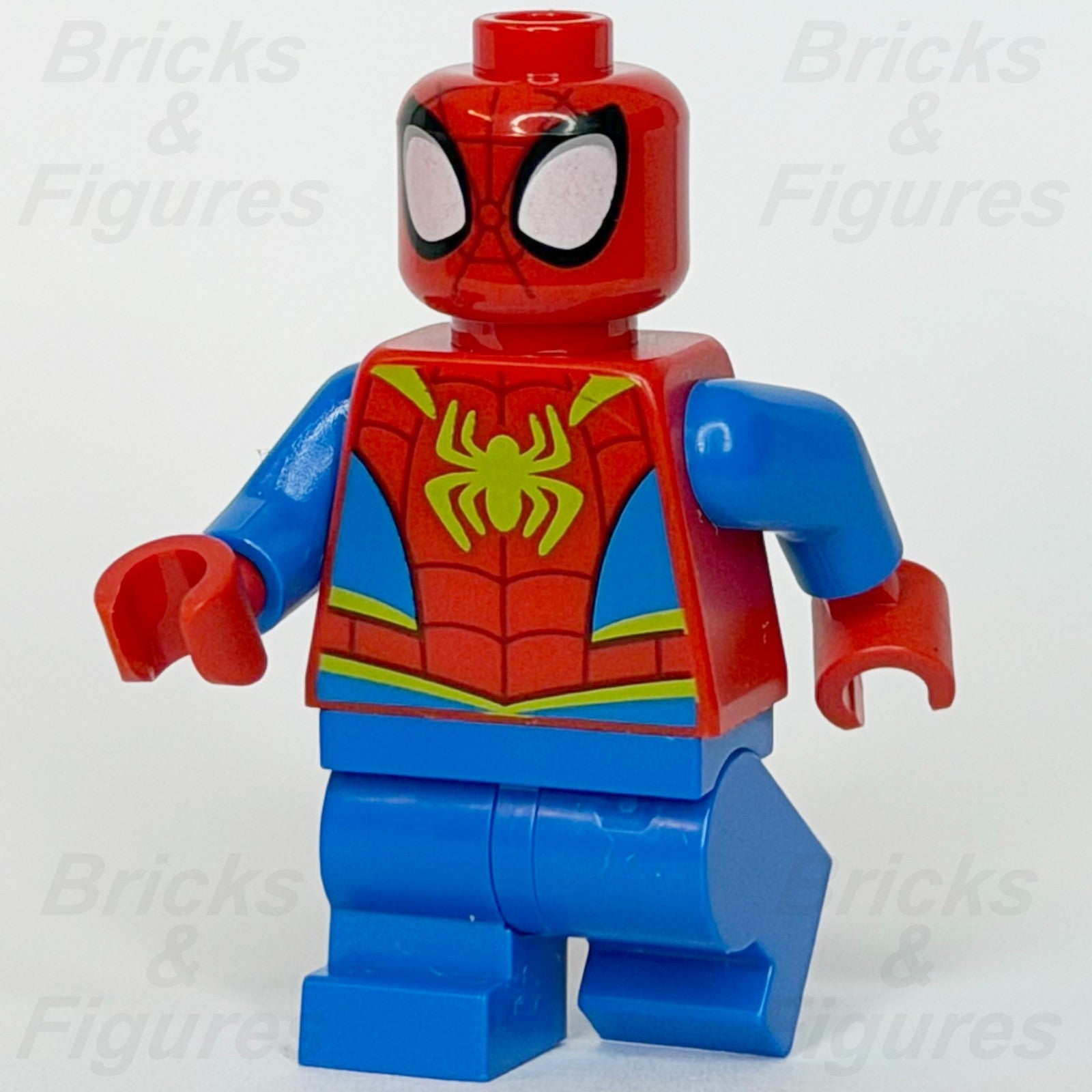 LEGO® Super Heroes Spider-Man Minifigure Spidey Peter Parker Lime Logo sh10330
