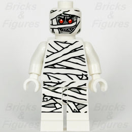 LEGO Monster Fighters Mummy Minifigure NonGlow in the DARK White 9462 Used1