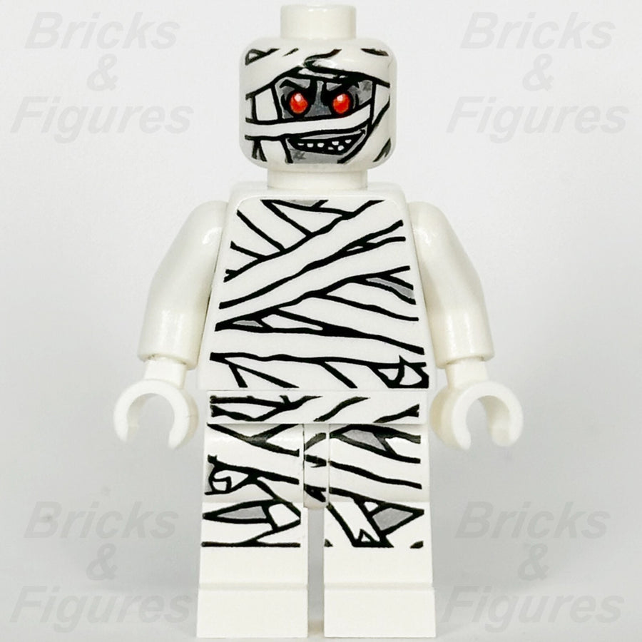 LEGO Monster Fighters Mummy Minifigure NonGlow in the DARK White 9462 Used1