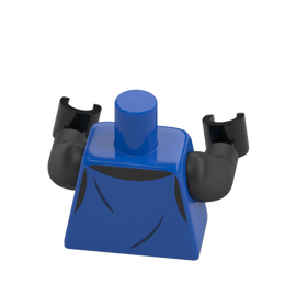 LEGO Minifigure Torso Part 6335192 76382 Castle Black Falcon Body Blue x 1 - Bricks & Figures