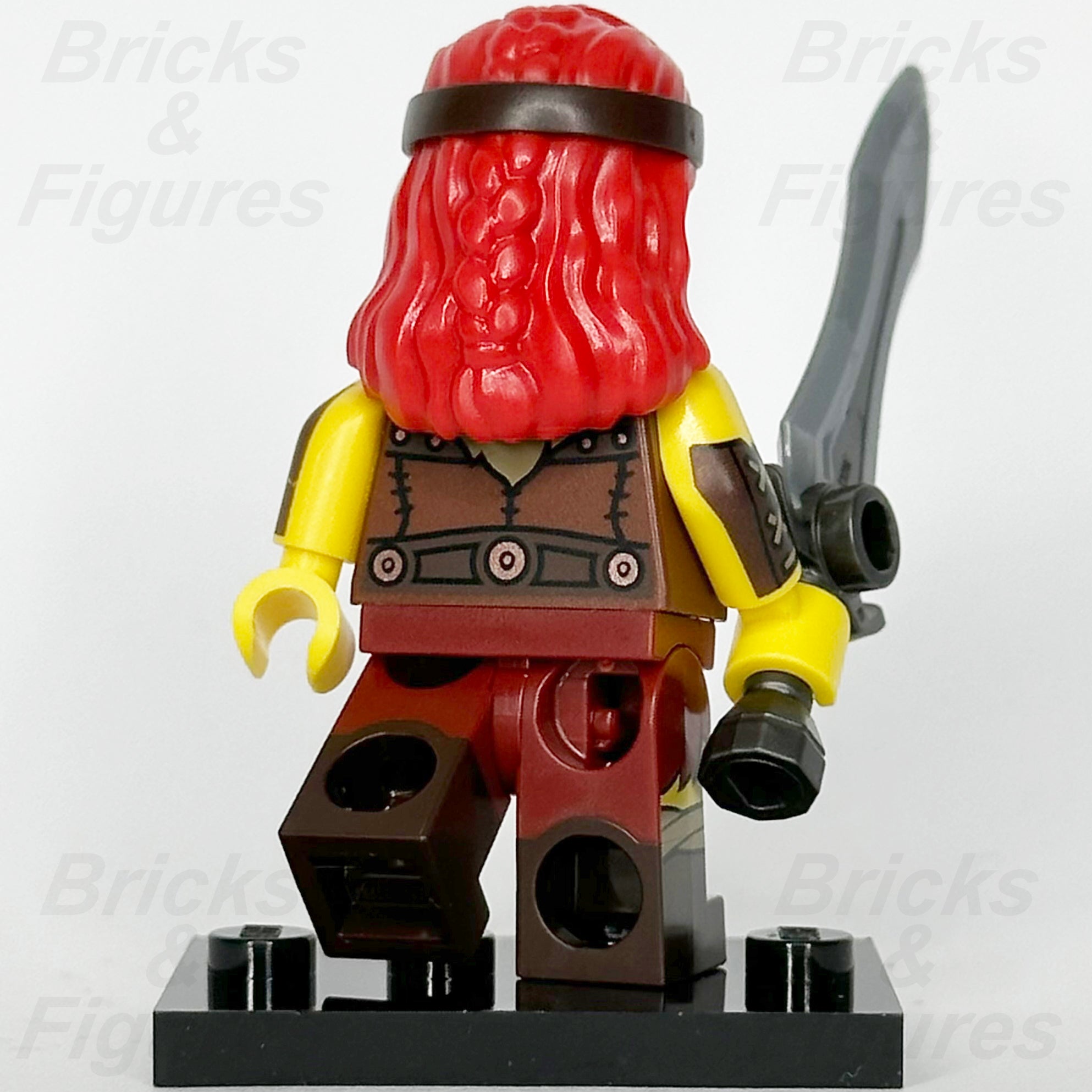 LEGO Minifigures Fierce Barbarian Minifigure Series 25 71045 col25-11 Warrior - Bricks & Figures