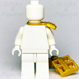 2 x Ninjago LEGO Gold Ninja Armor Shoulder Pad Scabbard for two Katana Swords Part - Bricks & Figures