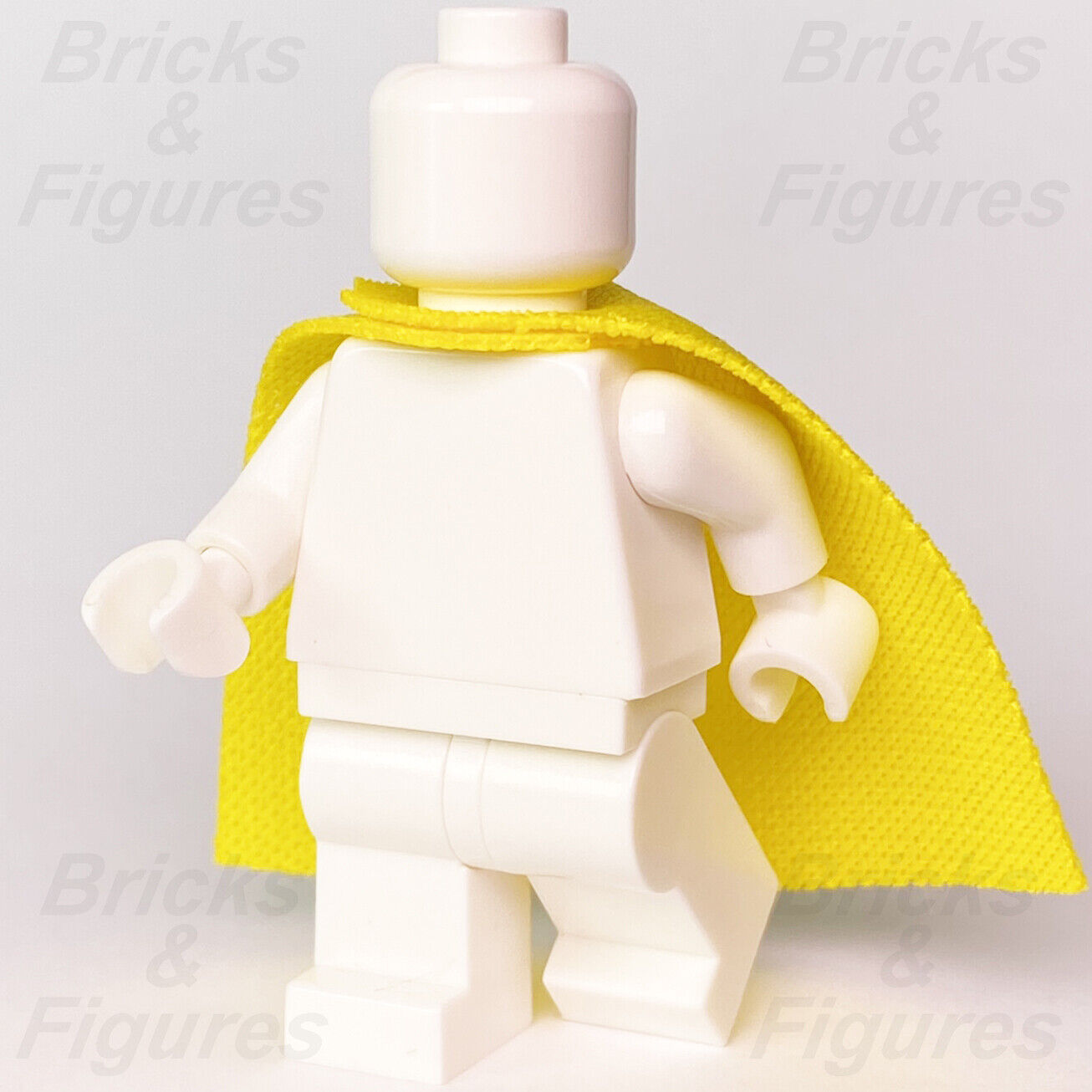 DC Super Heroes LEGO Yellow Spongy Cape Robe Cloth Minifigure Part 19888 76035 - Bricks & Figures