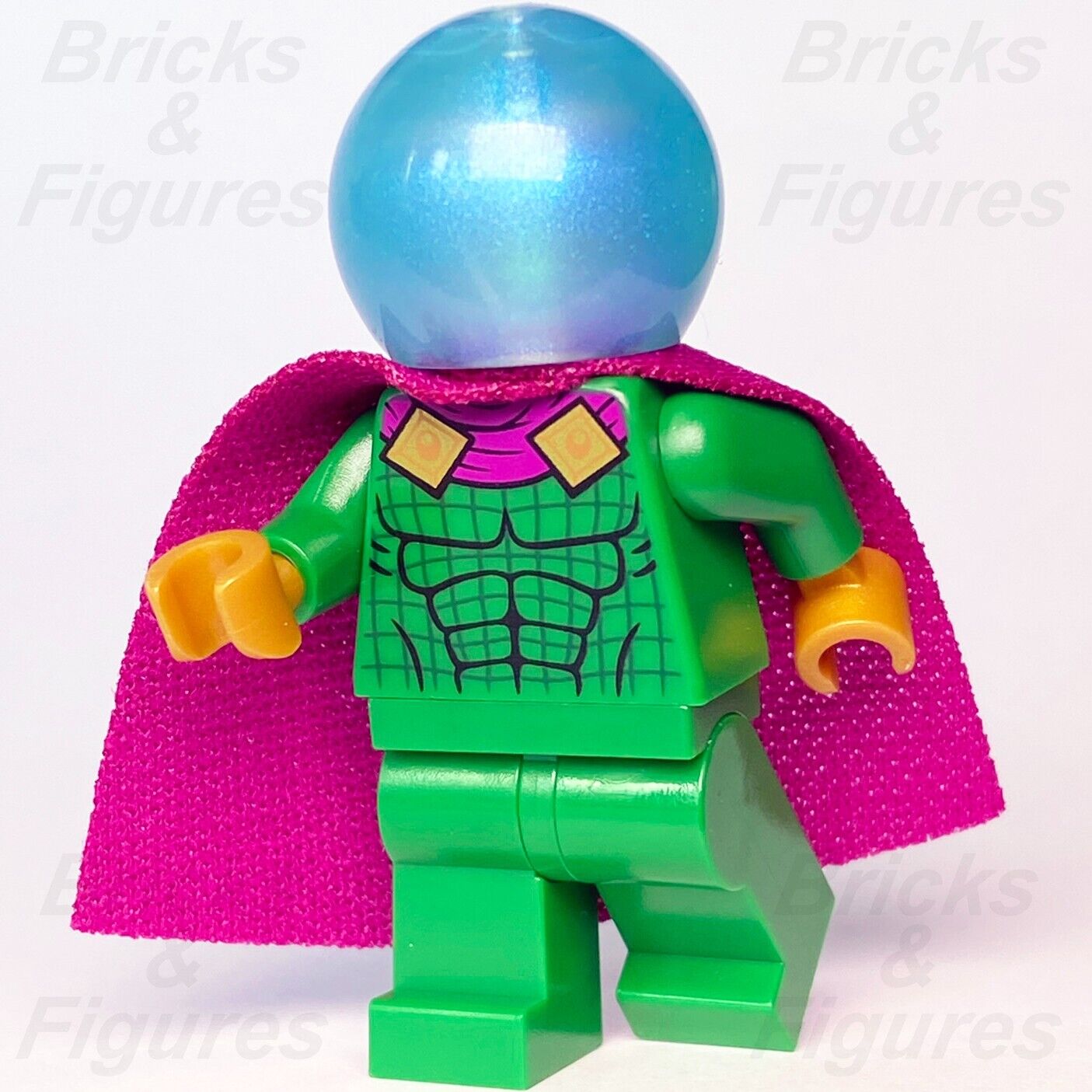 LEGO Super Heroes Mysterio Minifigure Spider-Man Marvel 76178 sh709 Minifig - Bricks & Figures