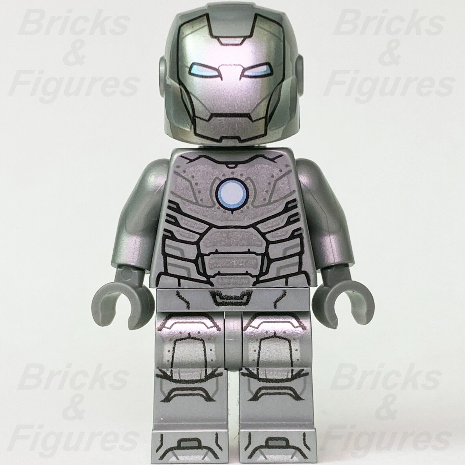 LEGO Super Heroes Iron Man Mark 2 Armour Minifigure Avengers Marvel 76167 sh667 - Bricks & Figures