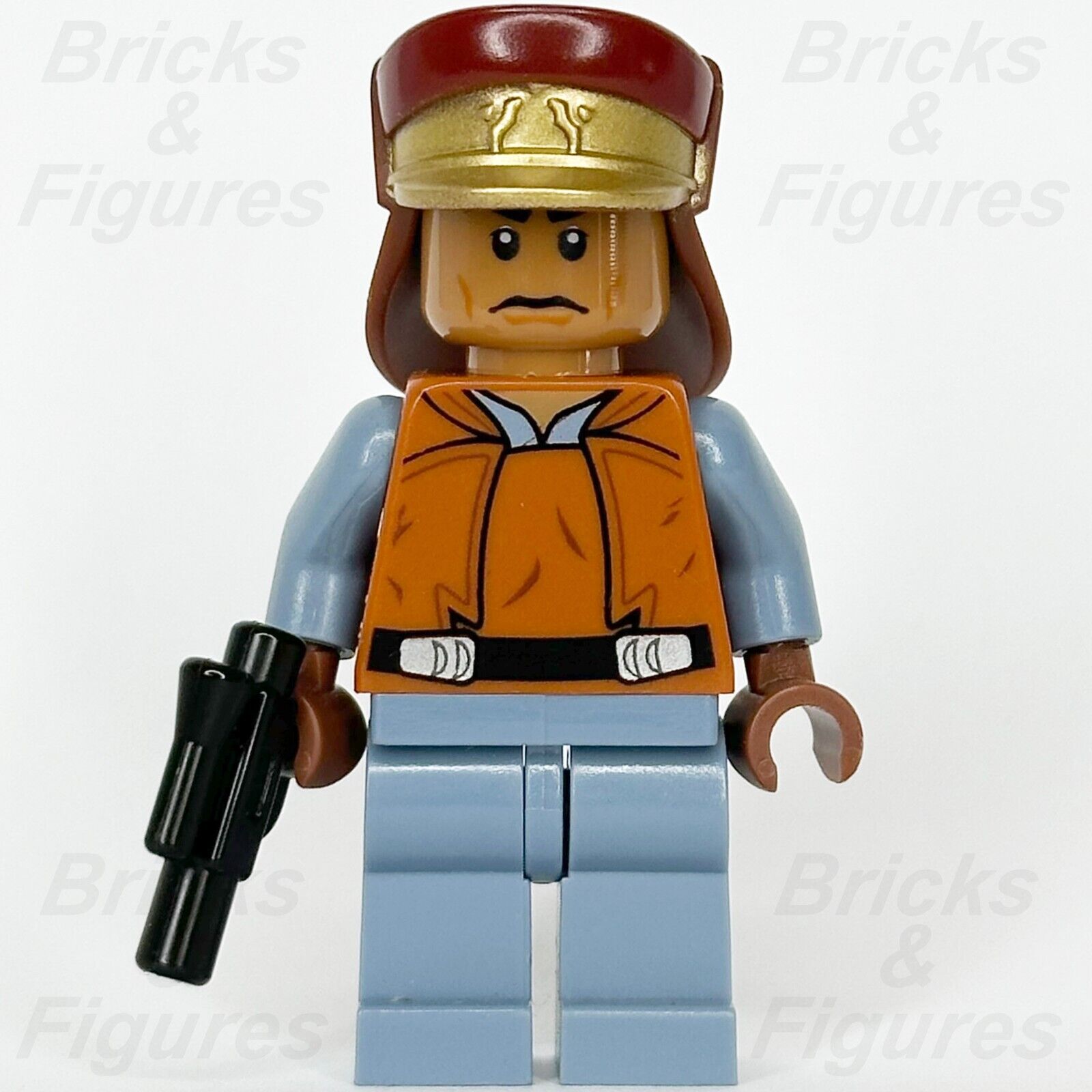LEGO Star Wars Captain Panaka Minifigure Naboo Security Guard 7961 sw0321 - Bricks & Figures