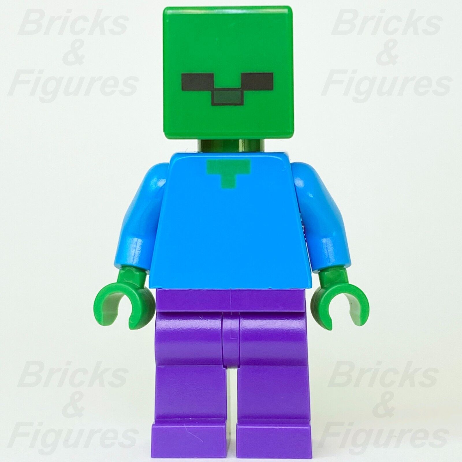 LEGO Minecraft Zombie Minifigure 21147 21119 21123 21118 21128 21134 min010 - Bricks & Figures