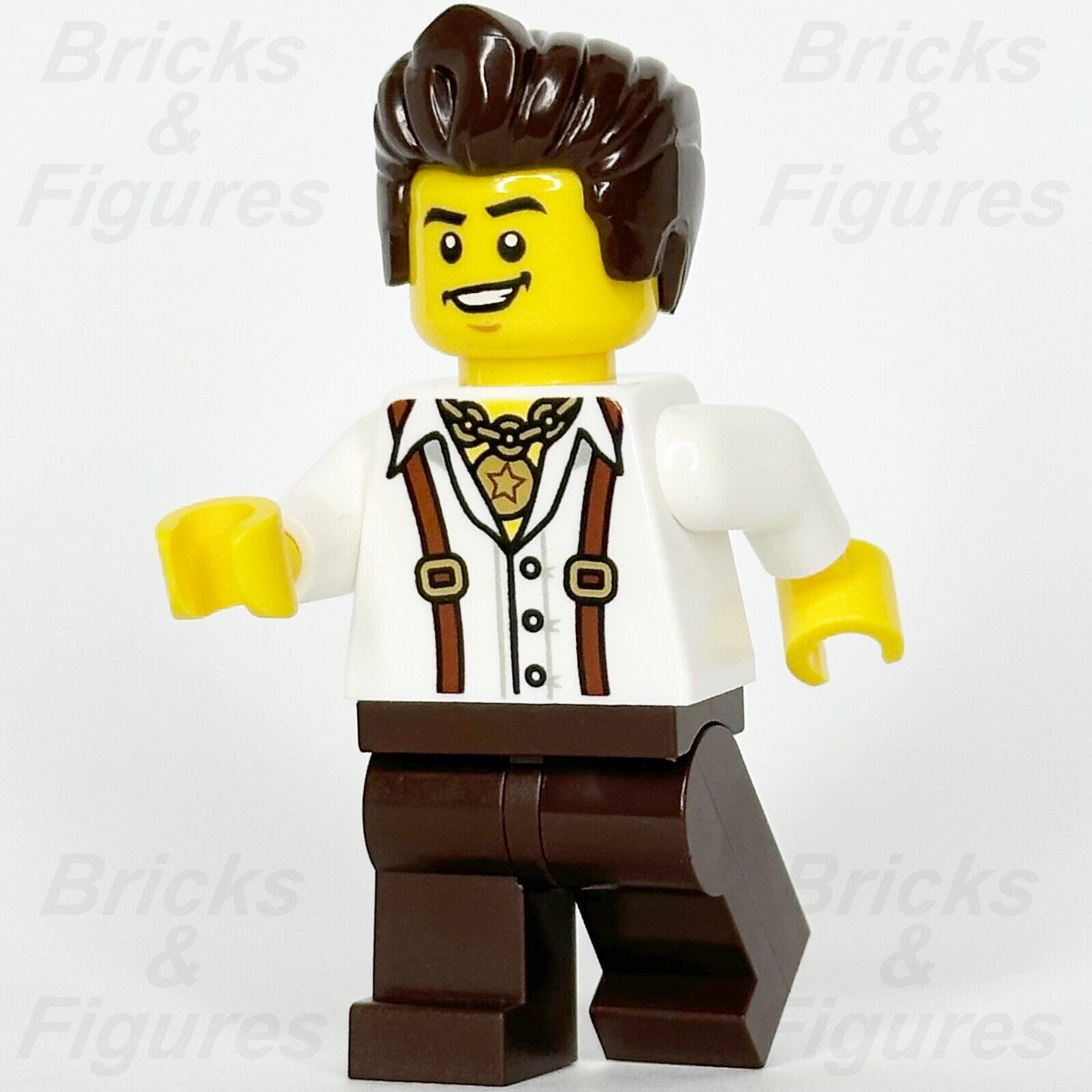 LEGO Ninjago Dareth Minifigure Dragons Rising The Brown Ninja 71799 njo844 - Bricks & Figures