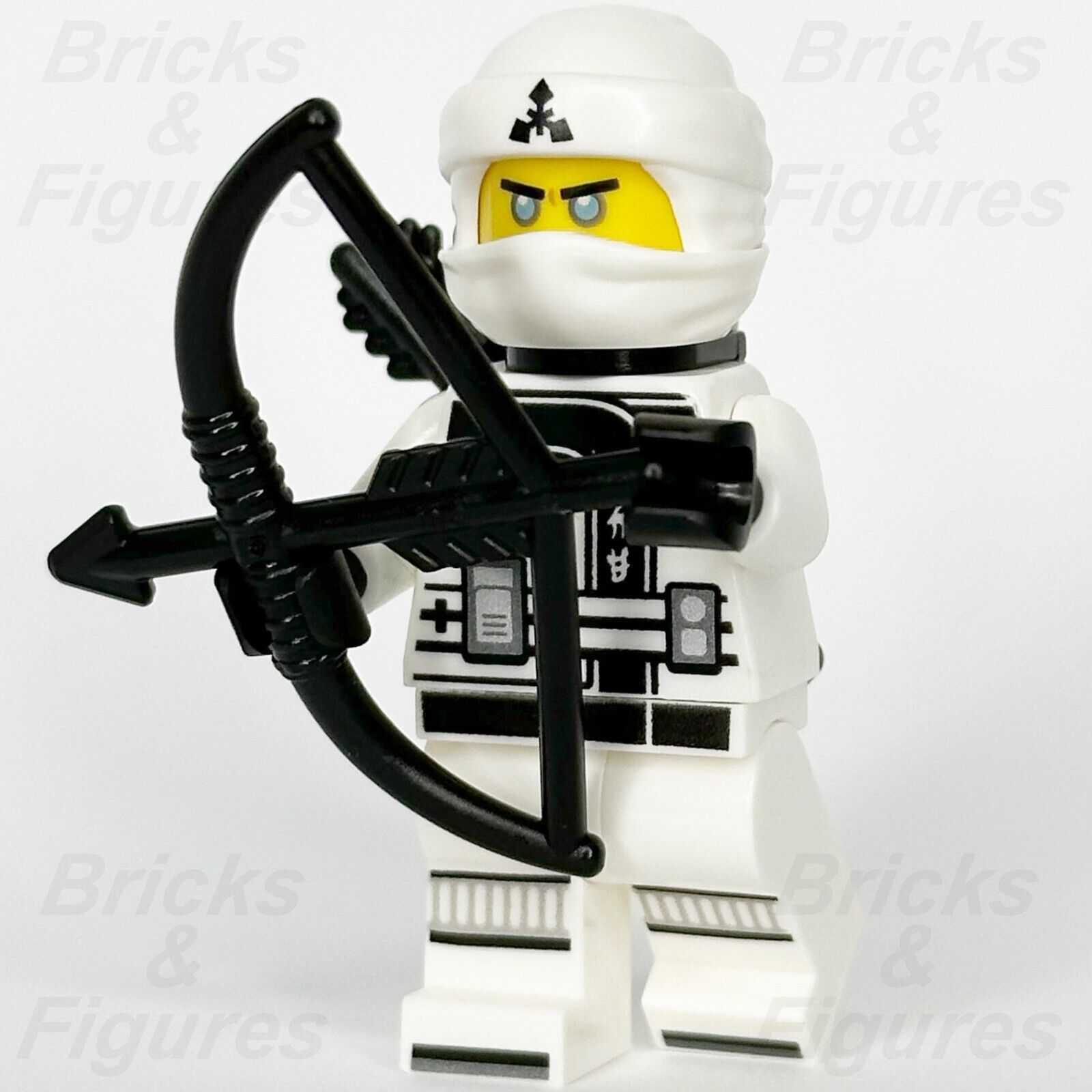 LEGO Ninjago Movie Zane Minifigure Ninja 70631 70616 70618 70615 70606 njo318 - Bricks & Figures